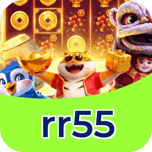 Plataforma rr55 mostrando interface moderna, jogos certificados e recursos de segurança licenciados